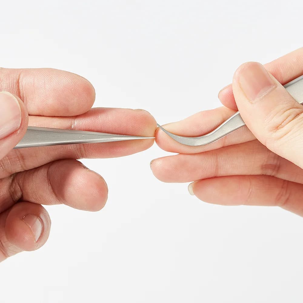 Professionelle Ultrafeine Präzisions-Wimpernpinzetten