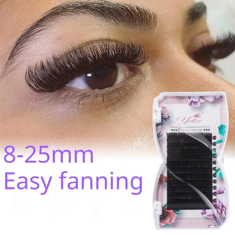 Easy Fanning Wimpernverlängerungen 0,07 mm 8-25 mm