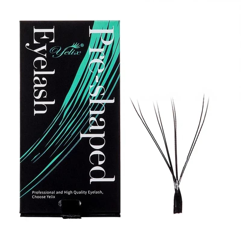 W-Form 4D Vorgefertigte Fächer 0,07 mm D-Curl