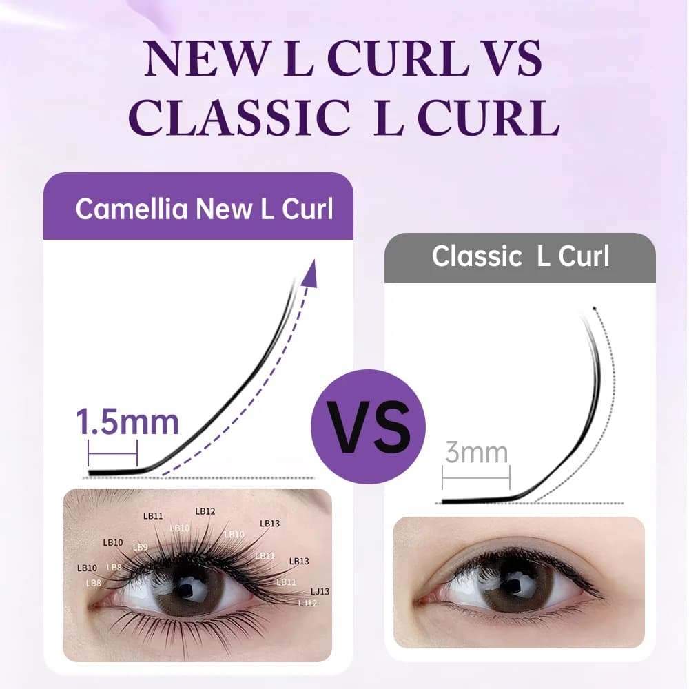 Camellia Volume Wimpernverlängerungen – Weich & Natürlich