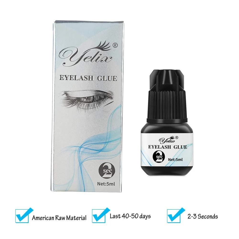 Professioneller Wimpernkleber 5 ml 3er-Pack